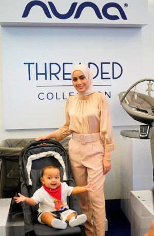 Malaysian celebrity Mia Ahmad at the launch of Nuna - The Threaded Collection