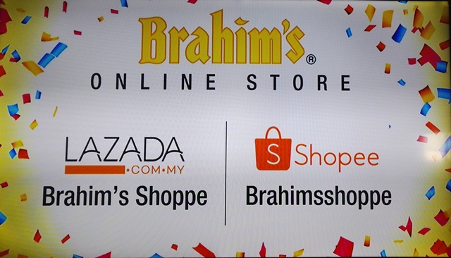 BRAHIM’S Announces Its Opening Online Store at Lazada and Shopee