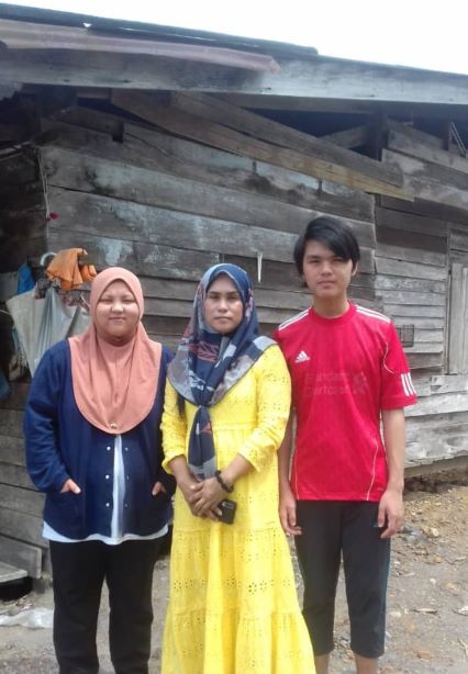 Jeslina with mum and brother (2)