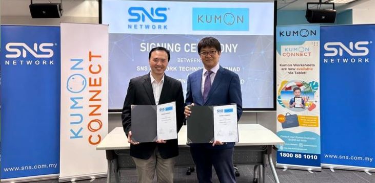 SNS NETWORKS BEKALKAN PRODUK DAN AKSESORI APPLE KEPADA KUMON&nbsp;MALAYSIA