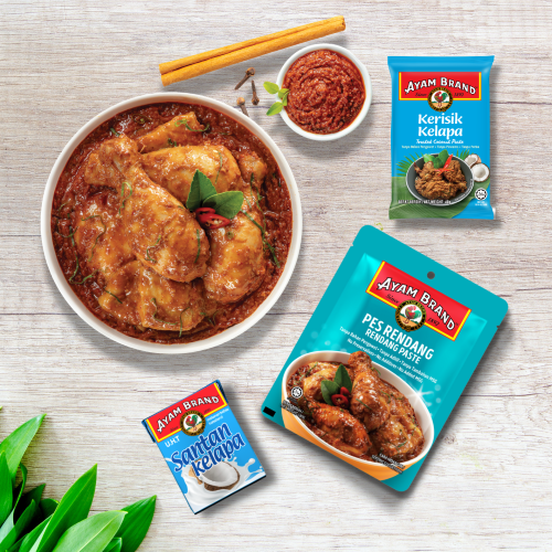 NIKMATI RASA RENDANG ASLI DENGAN AYAM&nbsp;BRAND