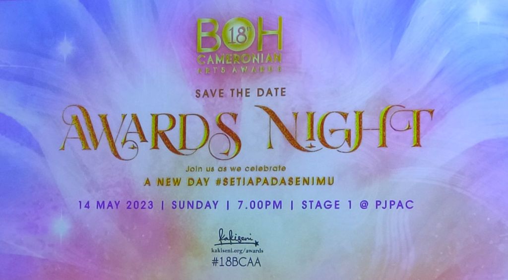 ANUGERAH SENI BOH CAMERONIAN KE-18 BAKAL KEMBALI DENGAN LEBIH&nbsp;UMMPH!