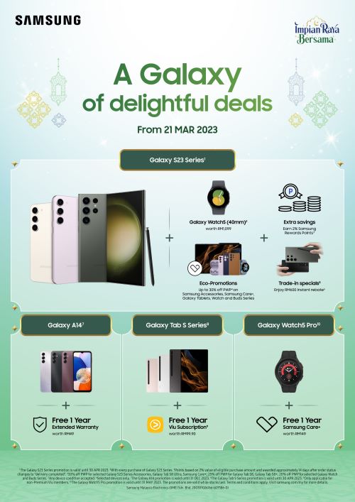 DREAM OF RAYA WITH SAMSUNG FESTIVE PROMOS