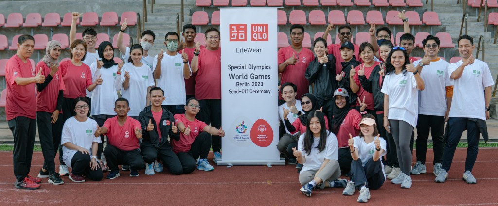 UNIQLO HOSTS SEND-OFF CEREMONY FOR SPECIAL OLYMPHIC&nbsp;ATHLETES