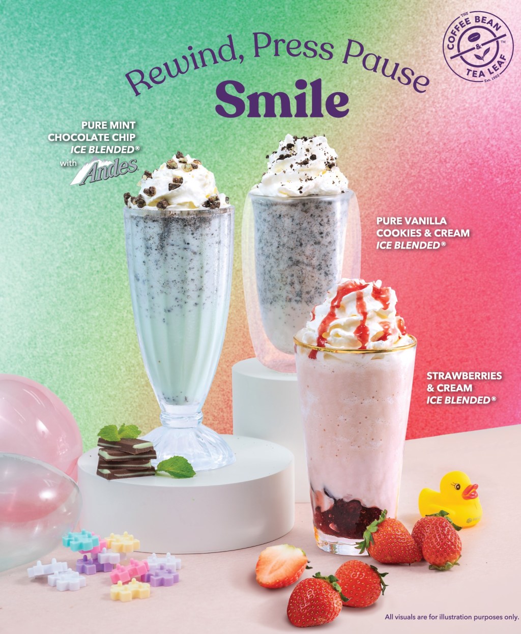 RANGKAIAN STRAWBERRIES & CREAM ICE BLENDED® IMBAU ZAMAN MANIS&nbsp;KANAK-KANAK