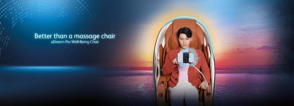 HYUN BIN JADI DUTA KERUSI URUT UDREAM PRO WELL-BEING OSIM