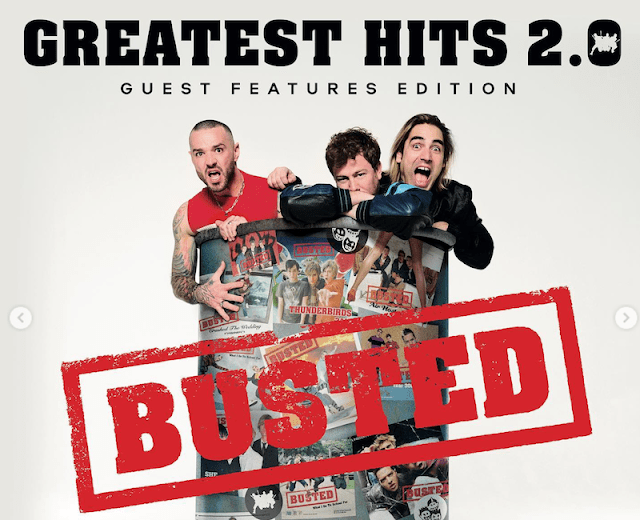 ‘GREATEST HITS 2.0’ BY BUSTED WILL RELEASE ON SEPTEMBER&nbsp;15