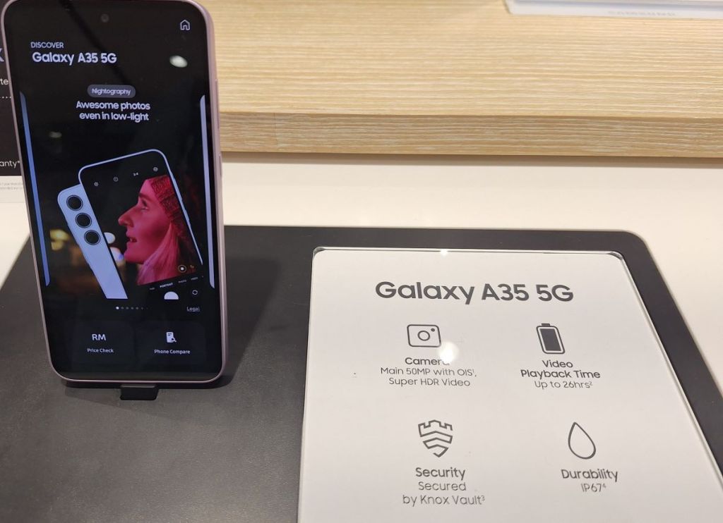 SAMSUNG GALAXY A35 5G PREMIUM NAMUN MAMPU MILIK