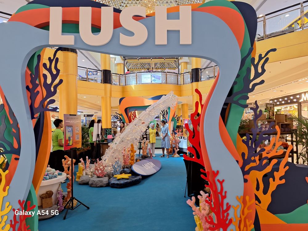 PAMERAN LUSH MALAYSIA SHOWCASE 2024 TINGKAT KESEDARAN AKAN ANCAMAN TERUMBU KARANG