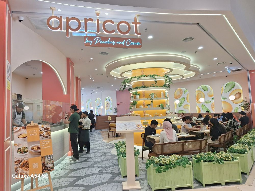 SAJIAN EROPAH KINI BOLEH DINIKMATI DI APRICOT BY PEACHES AND CREAM